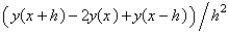 <strong>The standard central difference approximation of is</strong> A) B) C) D) E)
