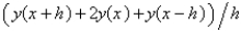 <strong>The standard central difference approximation of is</strong> A) B) C) D) E)