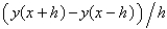 <strong>The standard central difference approximation of is</strong> A) B) C) D) E)
