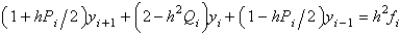 <strong>Using the notation from the text, the finite difference equation for solving the boundary value problem is</strong> A) B) C) D) E)