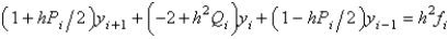 <strong>Using the notation from the text, the finite difference equation for solving the boundary value problem is</strong> A) B) C) D) E)