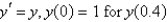 <strong>Using the method from the previous two problems, using the values the solution of with is</strong> A) 1.4919 B) 1.4967 C) 1.4978 D) 1.5003 E) none of the above