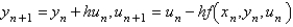 <strong>The Euler formula for solving the system is</strong> A) B) C) D) E) none of the above