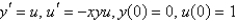 <strong>The problem can be written as a system of two equations as follows.</strong> A) B) C) D) E)