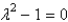 <strong>The characteristic equation of is</strong> A) B) C) D) E)
