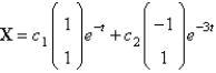 <strong>The solution of the system is</strong> A) B) C) D) E) none of the above