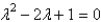 <strong>The characteristic equation of is</strong> A) B) C) D) E)