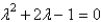 <strong>The characteristic equation of is</strong> A) B) C) D) E)