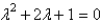<strong>The characteristic equation of is</strong> A) B) C) D) E)