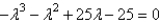 <strong>The characteristic equation of is</strong> A) B) C) D) E) none of the above