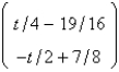 <strong>The particular solution of is</strong> A) B) C) D) E) none of the above