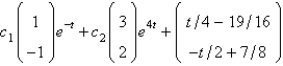 <strong>The general solution of is</strong> A) B) C) D) E) none of the above