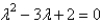 <strong>The characteristic equation of is</strong> A) B) C) D) E)