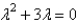 <strong>The characteristic equation of is</strong> A) B) C) D) E)