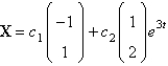 <strong>The solution of the system is</strong> A) B) C) D) E) none of the above