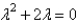 <strong>The characteristic equation of is</strong> A) B) C) D) E)