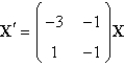 <strong>The solution of the system is</strong> A) B) C) D) E) none of the above