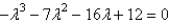 <strong>The characteristic equation for the matrix is</strong> A) B) C) D) E)