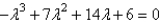 <strong>The characteristic equation for the matrix is</strong> A) B) C) D) E)