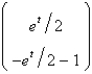 <strong>A particular solution of is</strong> A) B) C) D) E)