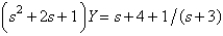<strong>When the Laplace transform is applied to the problem the resulting transformed equation is</strong> A) B) C) D) E)
