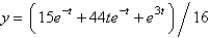 <strong>The solution of the initial value problem in the previous problem is</strong> A) B) C) D) E)