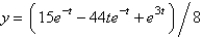 <strong>The solution of the initial value problem in the previous problem is</strong> A) B) C) D) E)
