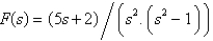 <strong>The inverse Laplace transform of is</strong> A) B) C) D) E)
