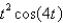 <strong>The Laplace transform of is</strong> A) B) C) D) E)