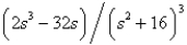<strong>The Laplace transform of is</strong> A) B) C) D) E)