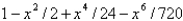 <strong>The first four nonzero terms in the power series expansion of the function about are</strong> A) B) C) D) E)