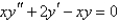<strong>The recurrence relation for the differential equation is</strong> A) B) C) D) E)