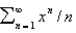 <strong>The radius of convergence of the power series is</strong> A) 0 B) 1 C) 2 D) E) none of the above