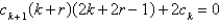 <strong>The recurrence relation for the differential equation is</strong> A) B) C) D) E)