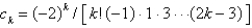 <strong>Consider the differential equation The indicial equation is . The recurrence relation is . A series solution corresponding to the indicial root is , where</strong> A) B) C) D) E)
