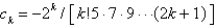 <strong>In the previous problem, a series solution corresponding to the indicial root is , where</strong> A) B) C) D) E)