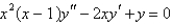 <strong>The singular points of are Select all that apply.</strong> A) 2 B) C) 0 D) 1 E) none of the above