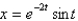 <strong>If the mass in the previous problem is pulled down two centimeters and released, the solution for the position is</strong> A) B) C) D) E)