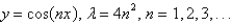 <strong>The eigenvalue problem has the solution</strong> A) B) C) D) E) none of the above