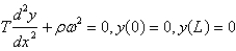 <strong>The boundary value problem is a model of the shape of a rotating string. Suppose and are constants. The critical angular rotation speed , for which there exist non-trivial solutions are</strong> A) B) C) D) E)