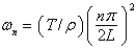 <strong>The boundary value problem is a model of the shape of a rotating string. Suppose and are constants. The critical angular rotation speed , for which there exist non-trivial solutions are</strong> A) B) C) D) E)