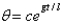 <strong>The solution of the differential equation of the previous problem is</strong> A) B) C) D) E)
