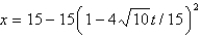 <strong>The solution of the problem given in the previous problem is</strong> A) B) C) D) E)