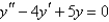<strong>Two linearly independent solutions of the differential equation are</strong> A) B) C) D) E)
