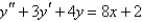 <strong>A particular solution of the differential equation is</strong> A) B) C) D) E)