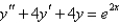 <strong>A particular solution of the differential equation is</strong> A) B) C) D) E)