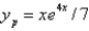 <strong>A particular solution of the differential equation is</strong> A) B) C) D) E)