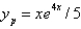 <strong>A particular solution of the differential equation is</strong> A) B) C) D) E)