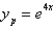 <strong>A particular solution of the differential equation is</strong> A) B) C) D) E)
