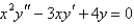 <strong>The solution of the differential equation is</strong> A) B) C) D) E)